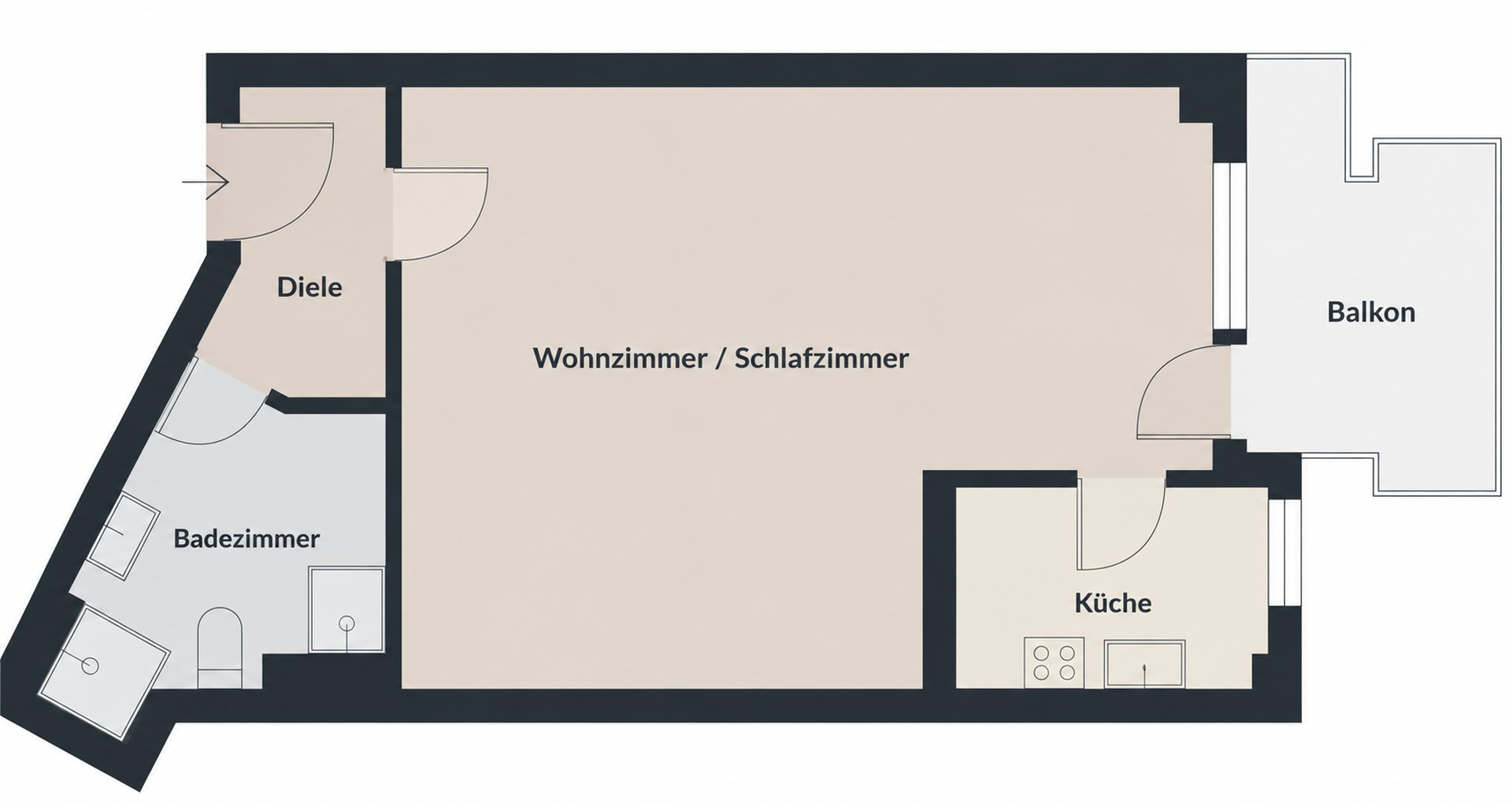 Clevere Raumaufteilung