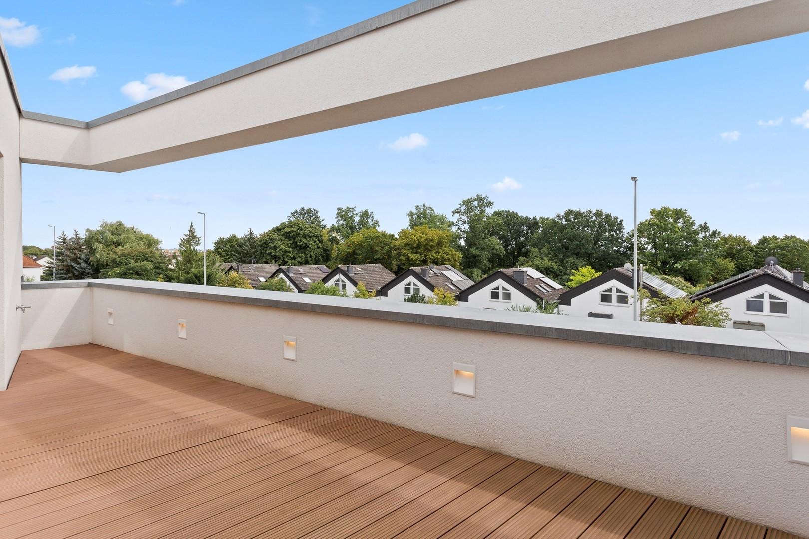 Dachterrasse im DG