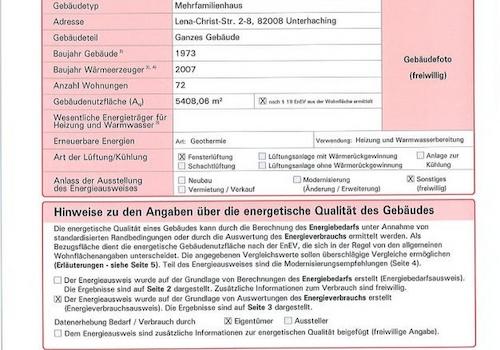 Energieausweis