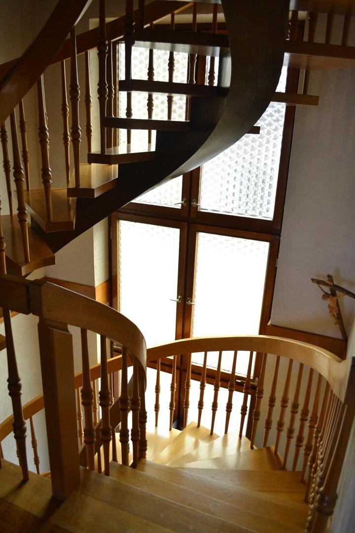 schöne Wendeltreppe 