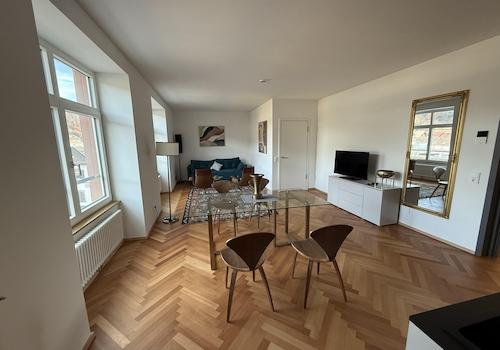 Wohnzimmer mit Essecke