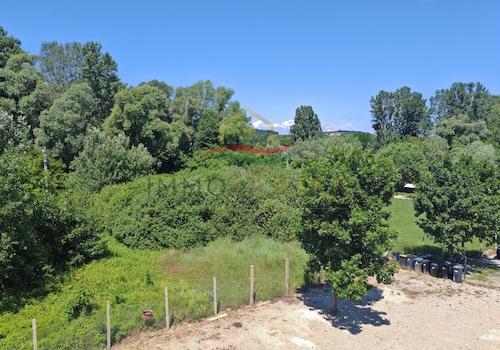 Blick vom Balkon