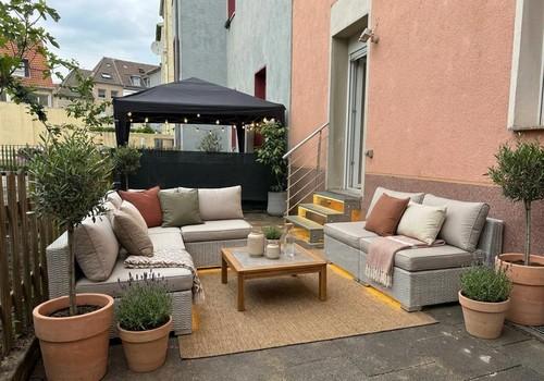 Terrasse statt Balkon