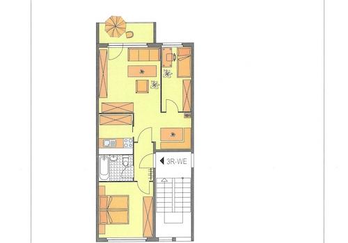 Eichenstraße 27 5.OG, 3-R-WE möbliert