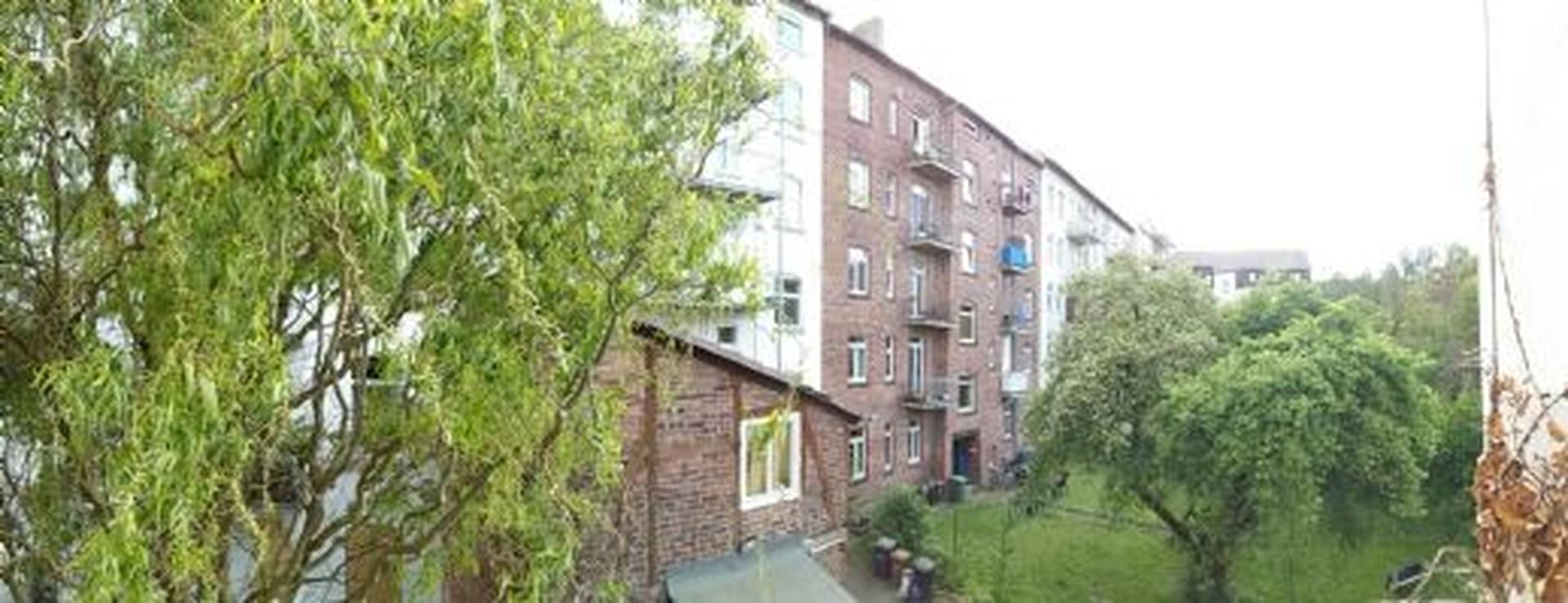 Blick vom Balkon