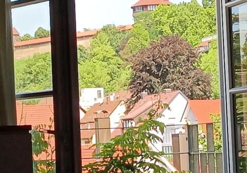 Ausblick aus Balkontür