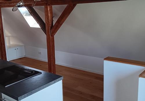 Küche/Esszimmer Blick Eingang
