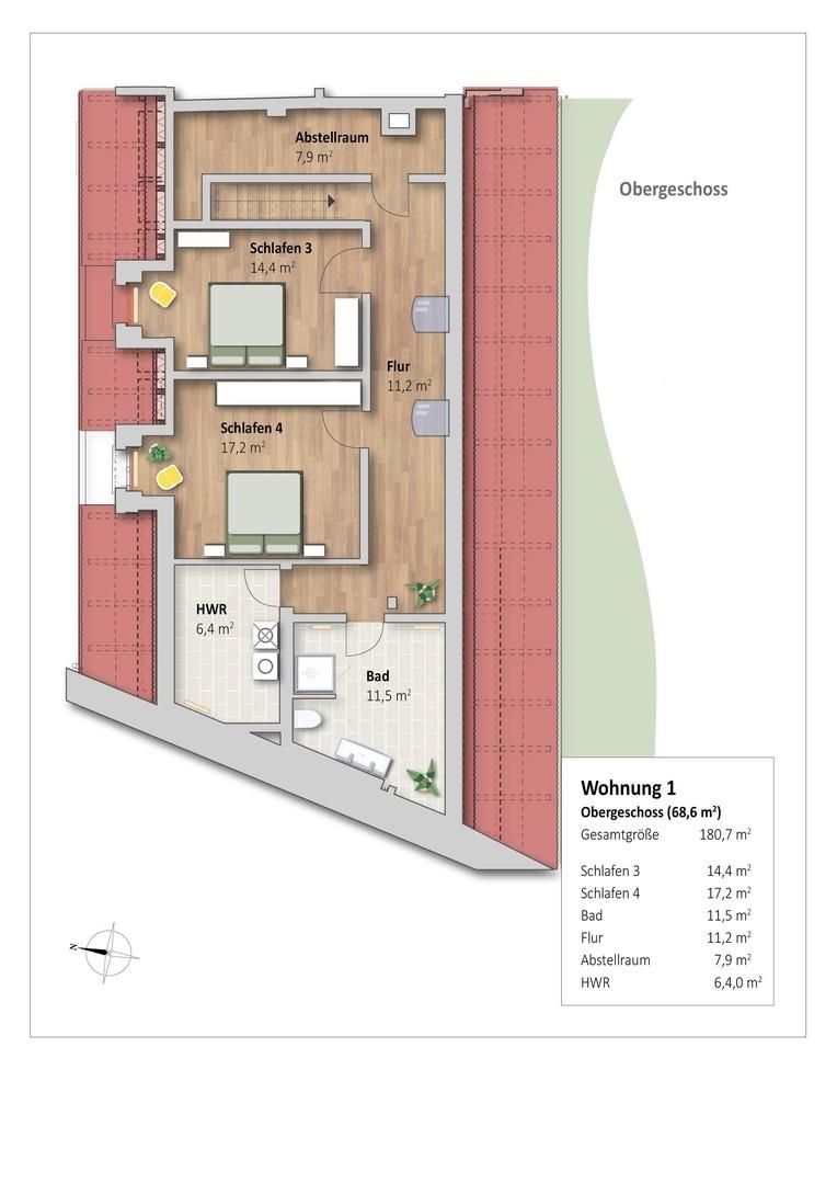 Grundriss OG