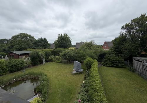 Blick vom Balkon