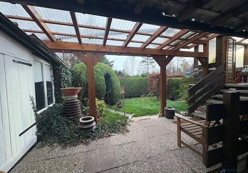 Eingang Pergola