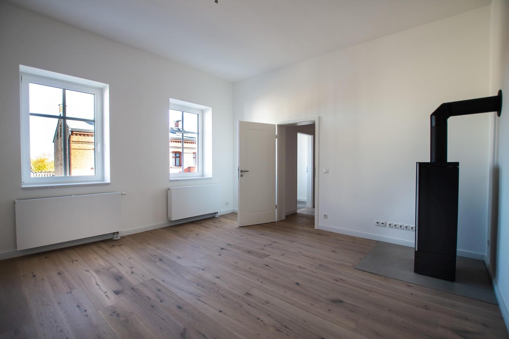 Wohnzimmer OG mit Kamin