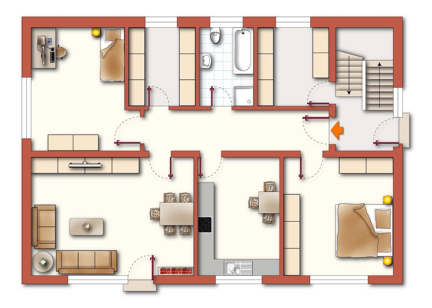 Grundriss EG