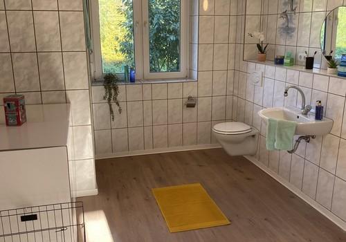 Duschbad mit Fenster EG