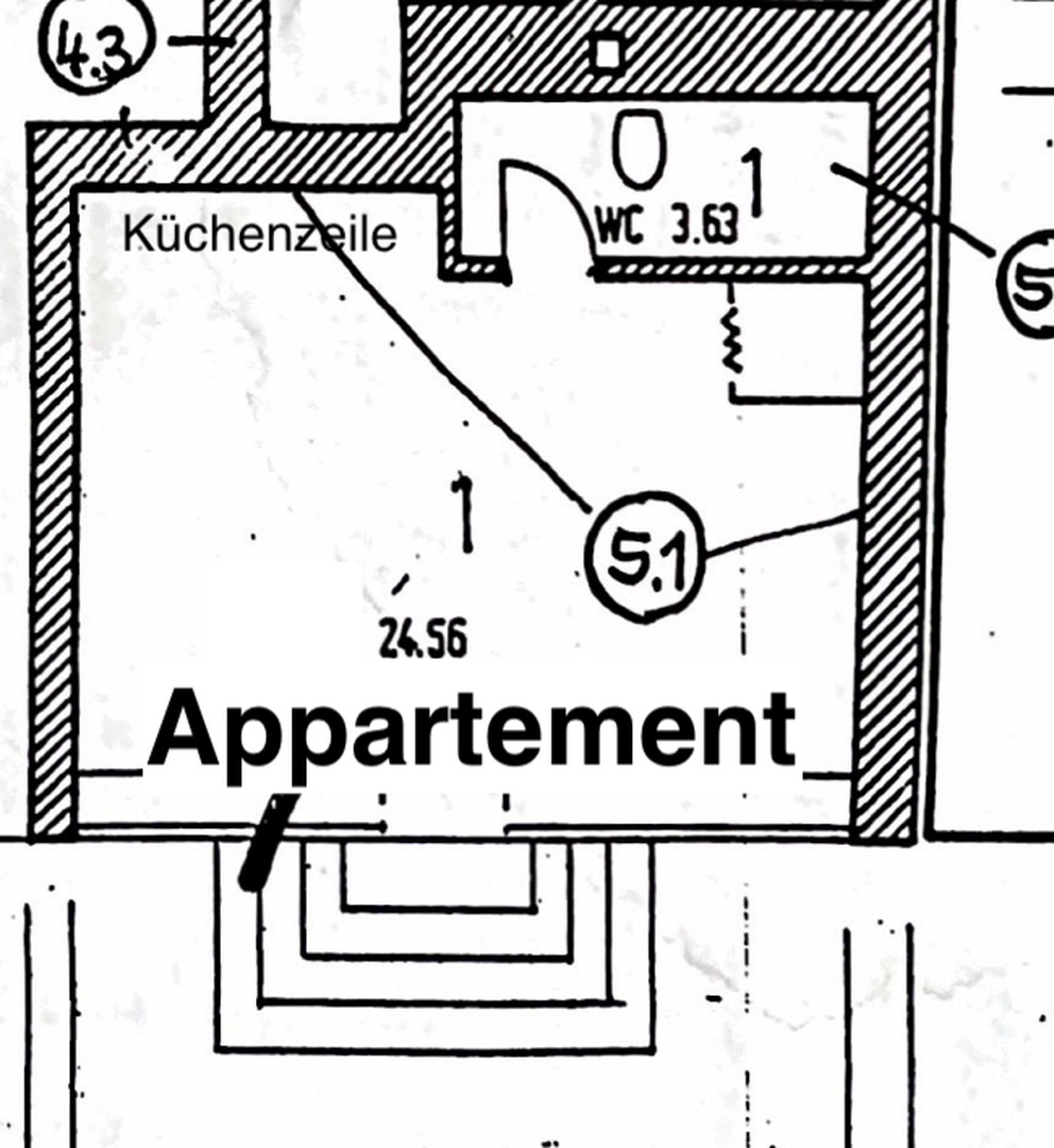 Grundriss Appartement