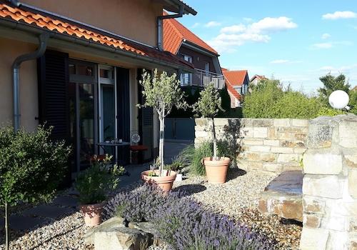 Terrasse vor der Küche