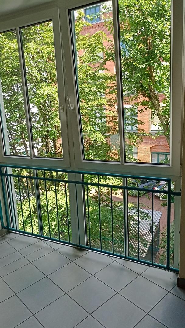 Helles, geräumiges Treppenhaus