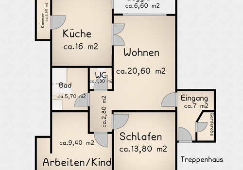 Grundriss 2D