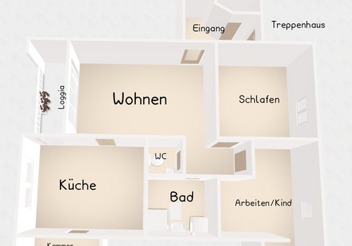 Grundriss 3D