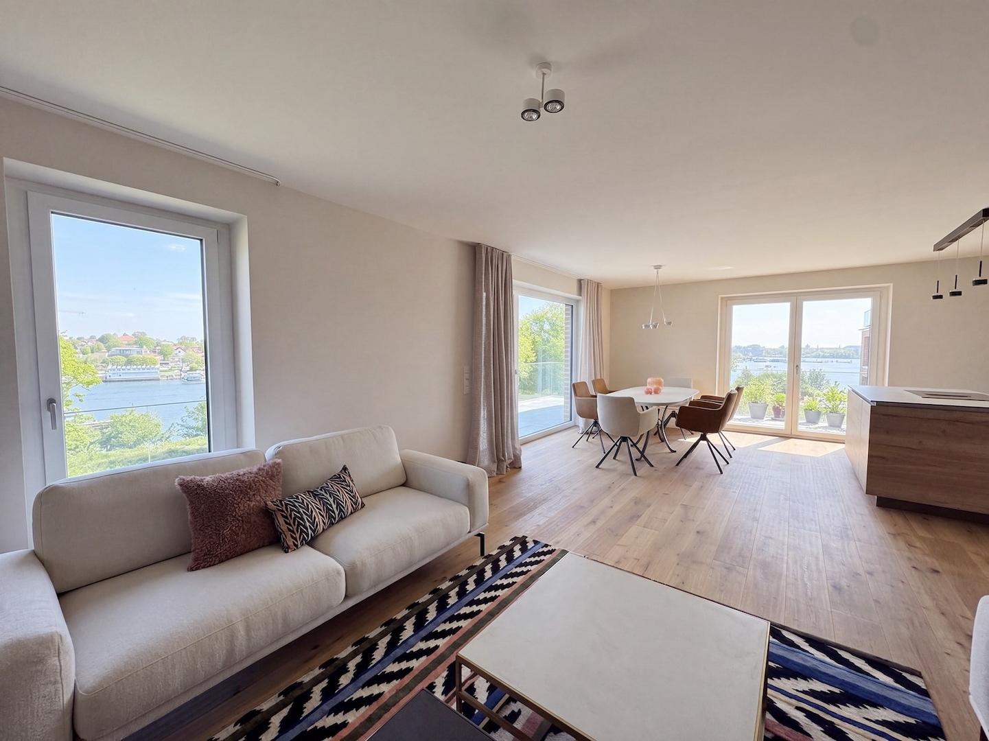 Blick in die Musterwohnung