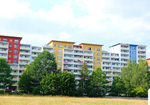 Hausansicht Balkonseite