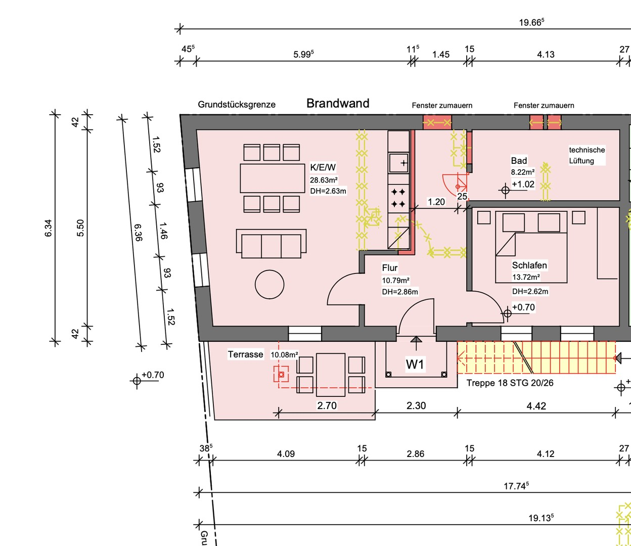 Grundriss WE1