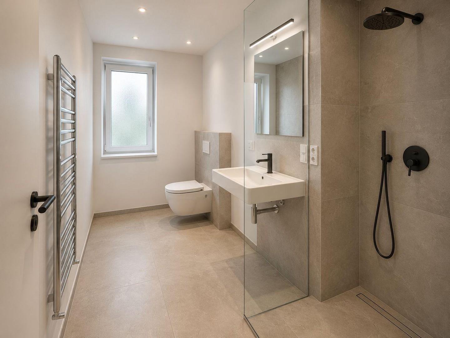 Badezimmer - Visualsierung