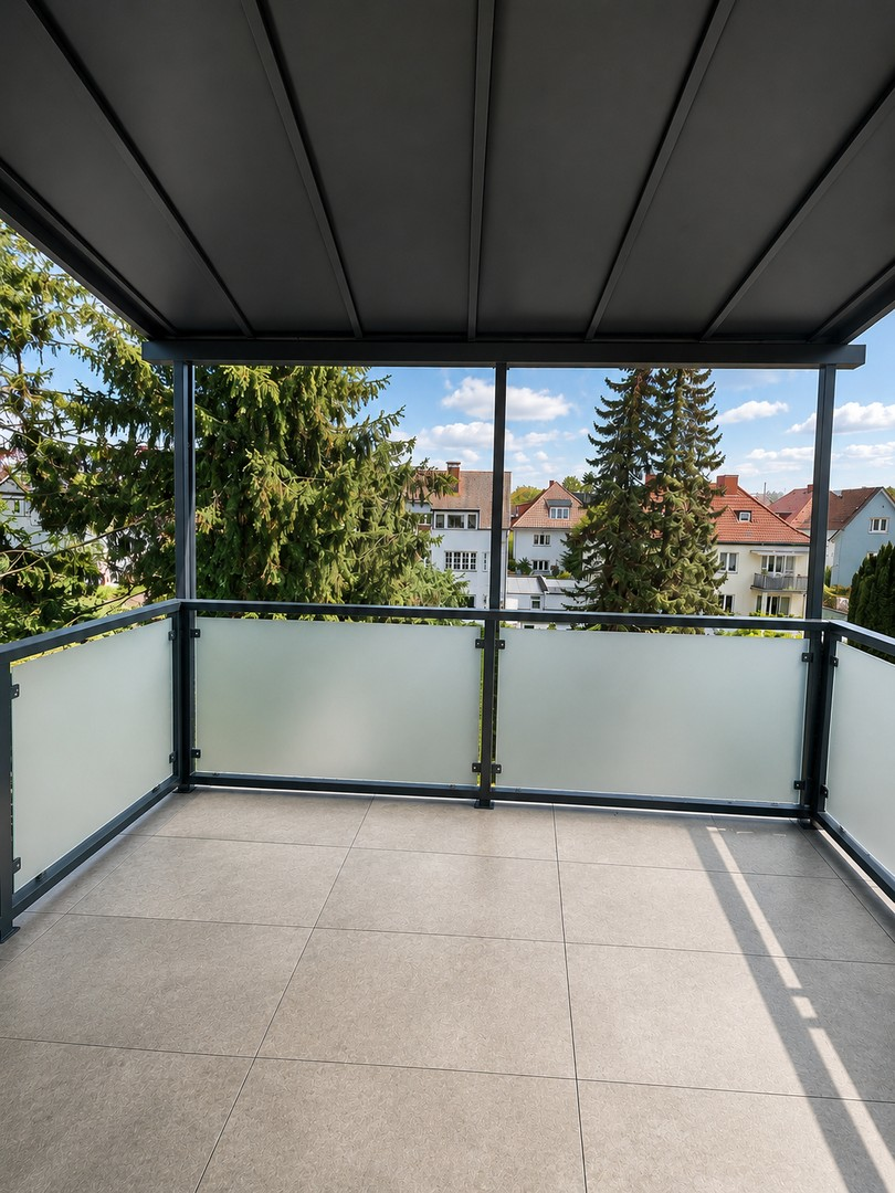 Balkon - Visualisierung