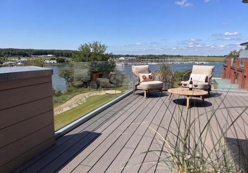 Terrasse mit Schleiblick