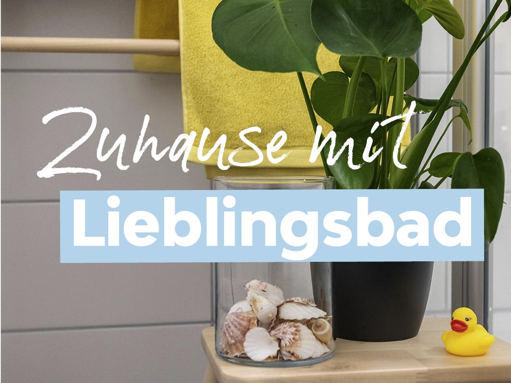 Einziehen in eine Wohnung mit schönem Bad