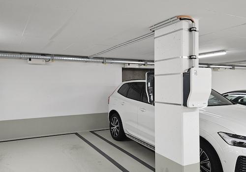 Stellplatz mit Wallbox