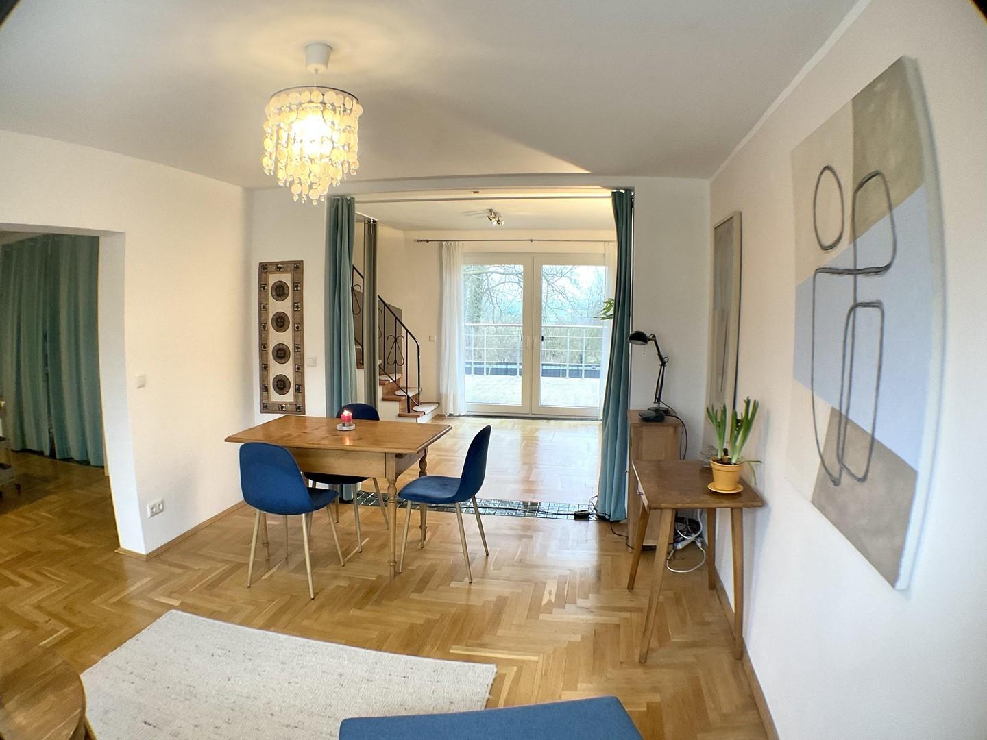 Offnenes Wohnzimmer