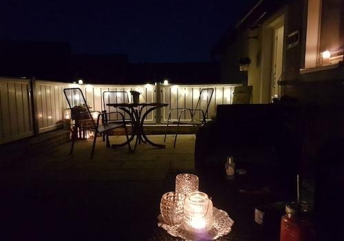 Sommerabend auf der Terasse:)