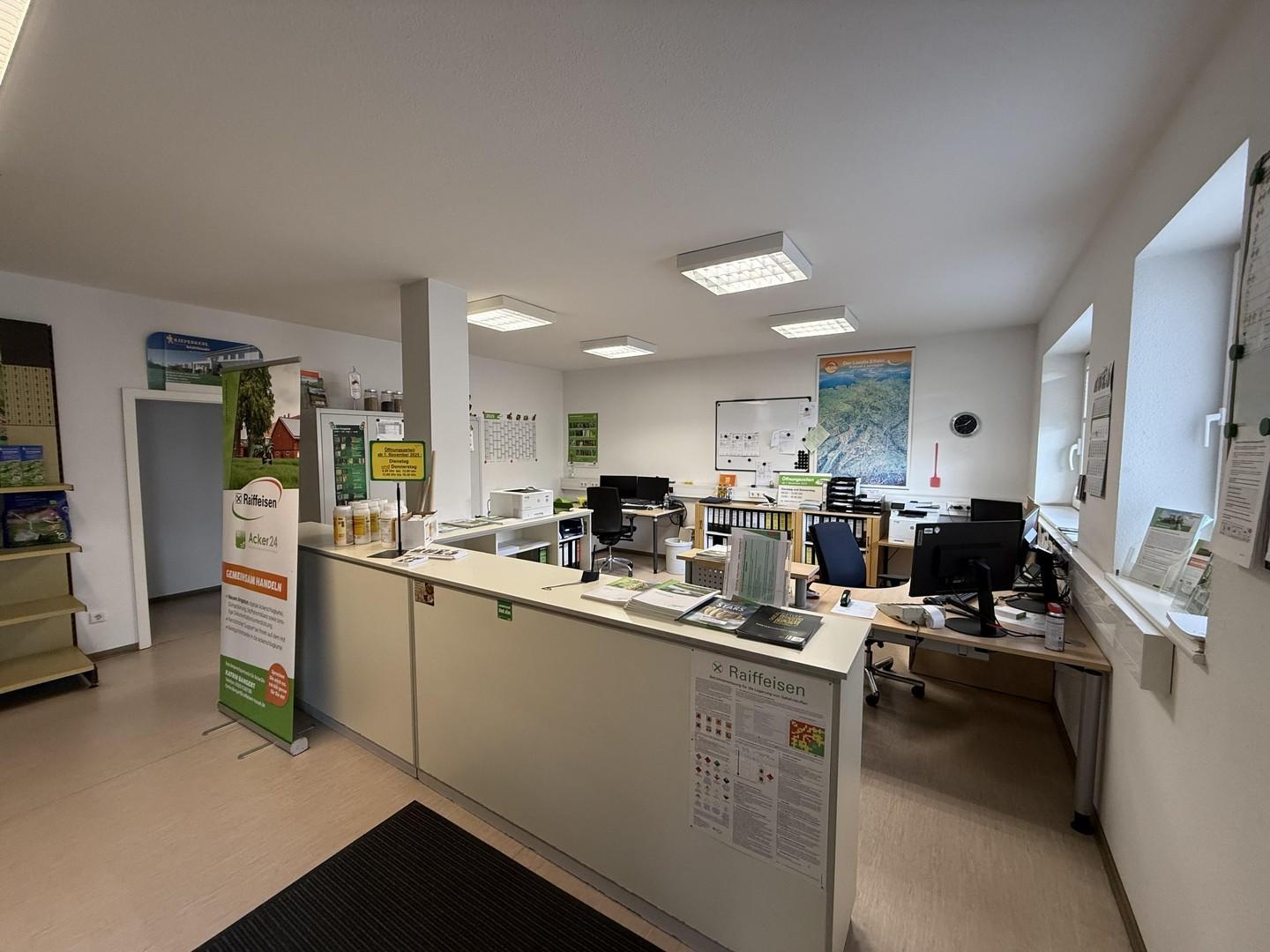 Büro- und Verkaufsraum