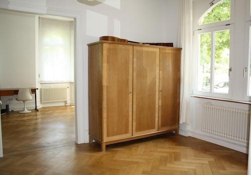 Büro und Schlafzimmer