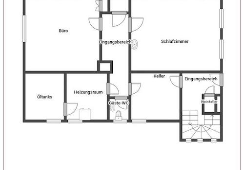 Grundriss Untergeschoss