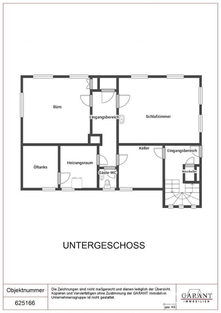 Grundriss Untergeschoss