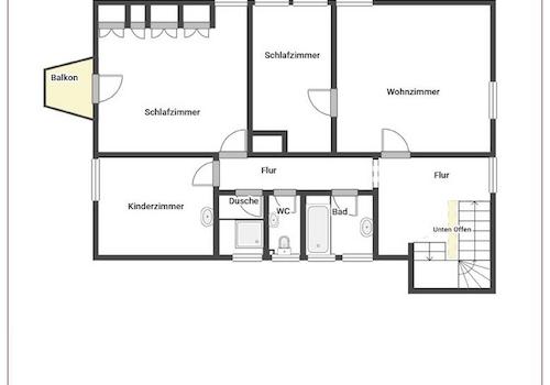 Grundriss Dachgeschoss