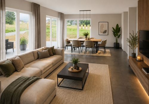 mögliches  Wohn- Esszimmer