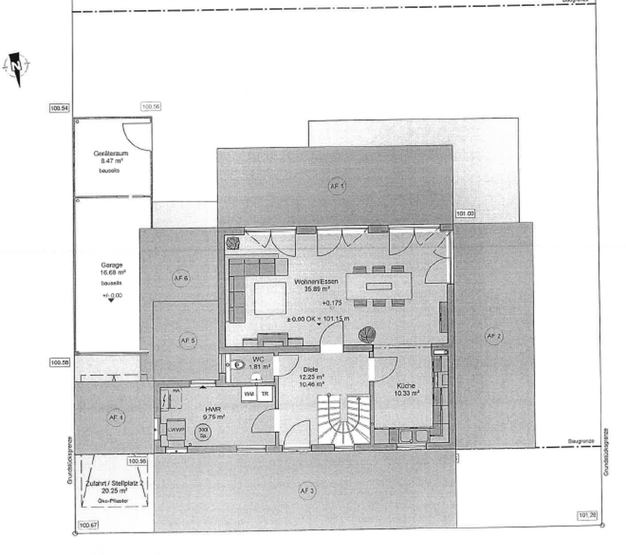 Grundriss Erdgeschoss