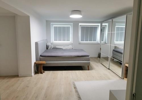 Schlafzimmer im Souterrain