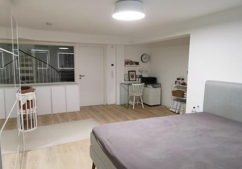 Schlafzimmer im Souterrain
