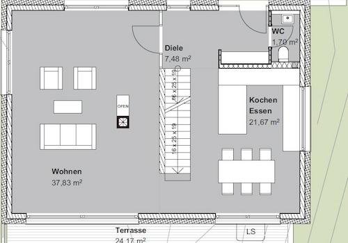 Grundriss Erdgeschoss