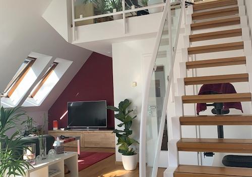 Wohnzimmer / Galerieblick