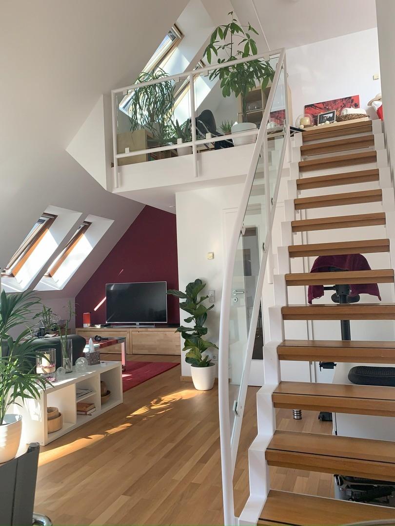 Wohnzimmer / Galerieblick