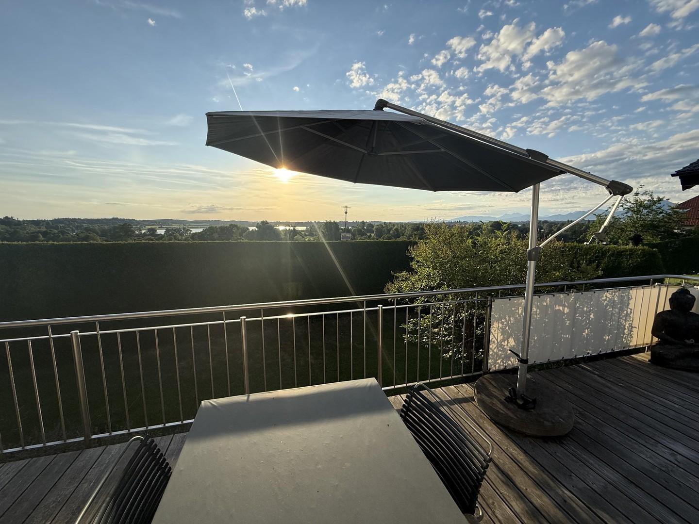 Terrasse nach Osten