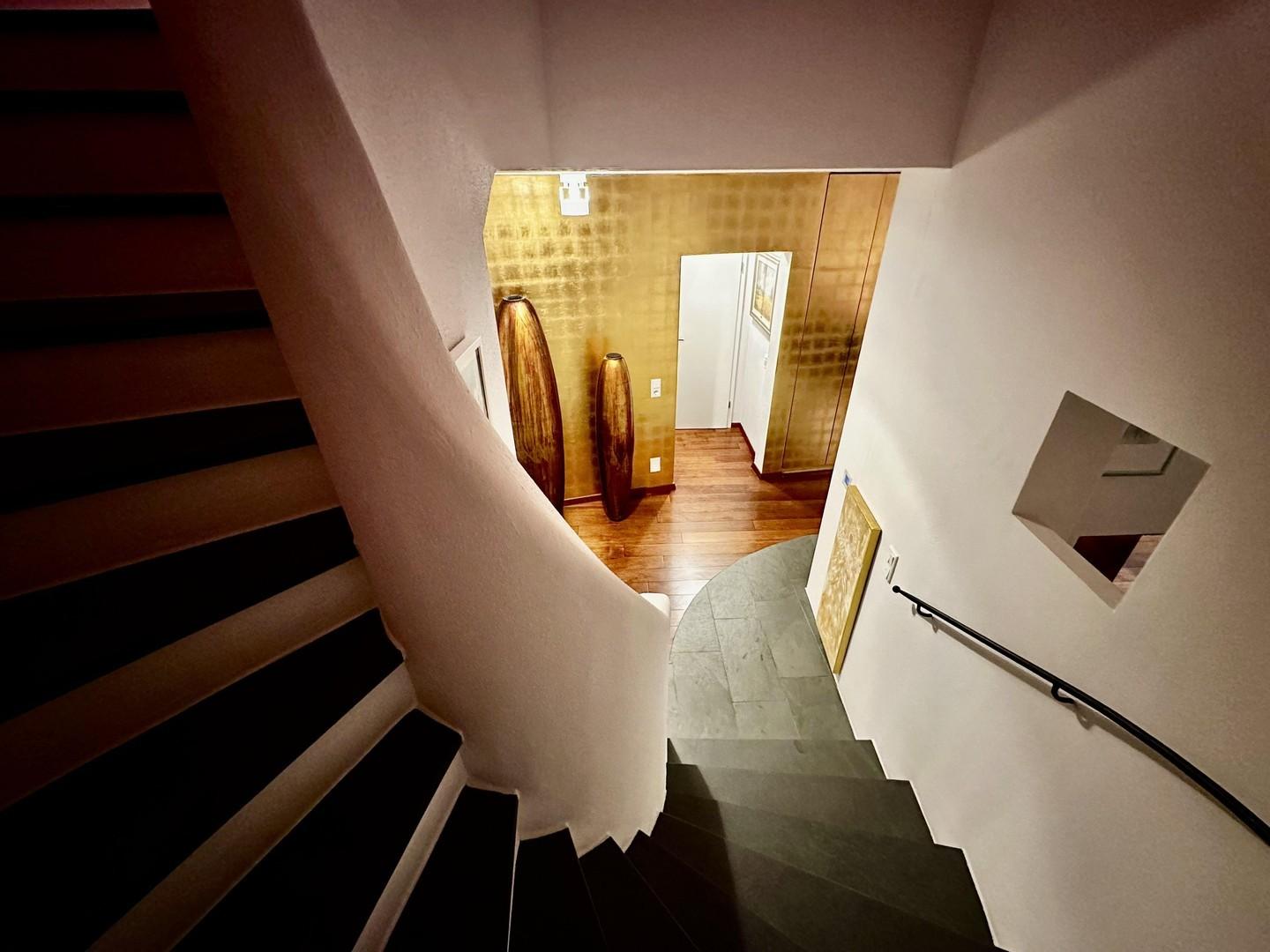Treppe vom OG