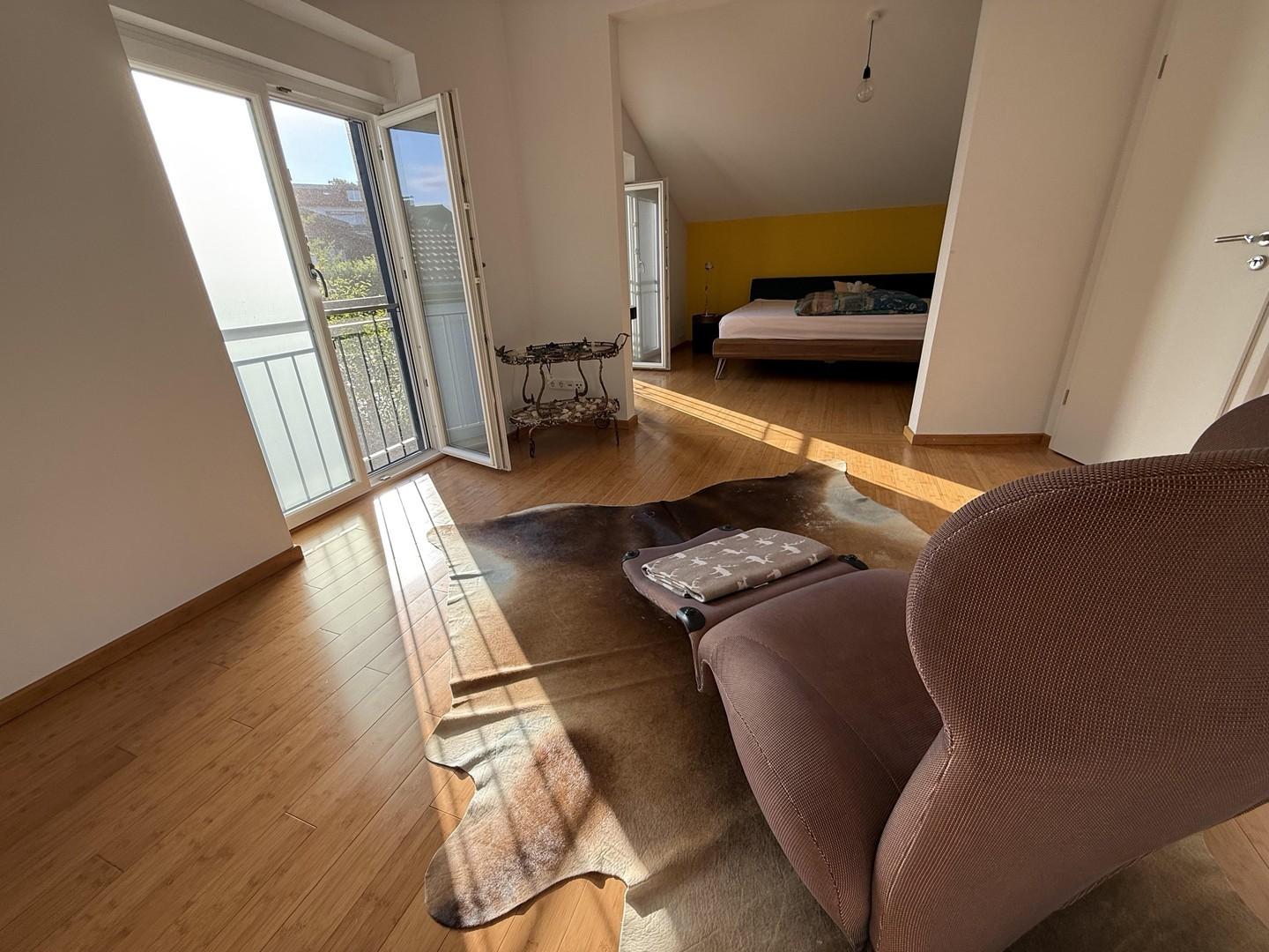 Relaxraum Richtung Schlafraum