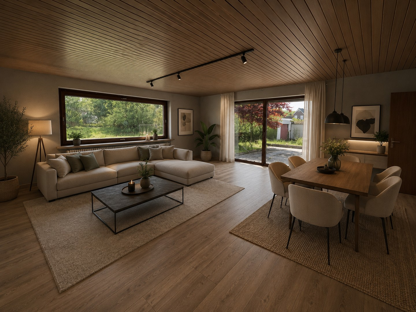 Wohnzimmer (visualisiert)