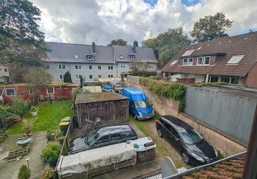 Blick aus dem Dachgeschoss