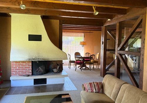 Kamin im Wohnzimmer